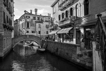La Fondamenta del Piovan, le Rio dei Miracoli et le pont de Santa Maria Nova, dans le Sestier du Cannaregio à Venise