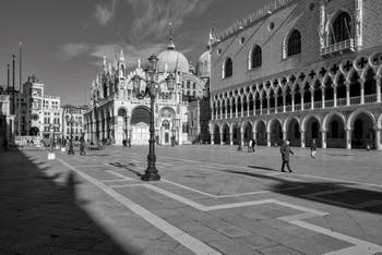 Le Palais des Doges et la Basilique Saint-Marc à Venise.