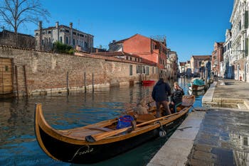 Le Rio de la Madona de l'Orto et la Fondamenta Gasparo Contarini, dans le Sestier du Cannaregio à Venise