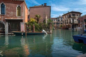 Le Rio del Malcanton dans le Dorsoduro à Venise.