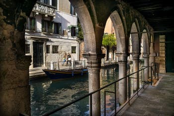 Le Rio et la Fondamenta San Felice dans le Cannaregio à Venise.