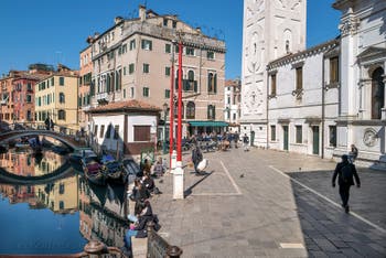 Santa Maria Formosa et le Rio del Mondo Novo dans le Castello à Venise