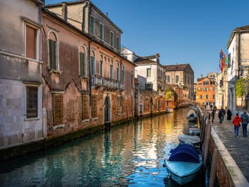 Le Rio et la Fondamenta Santa Caterina dans le Sestier du Cannaregio à Venise