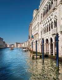 Le Palais de la Ca' d'Oro sur le Grand Canal de Venise, dans le Sestier du Cannaregio