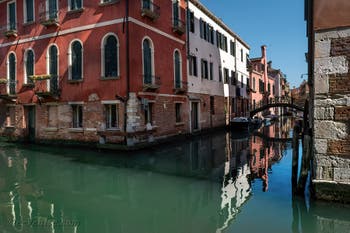 Le Rio de San Felice et celui de Santa Sofia dans le Cannaregio à Venise.