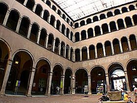 Cour intérieure du Fondaco dei Tedeschi à Venise