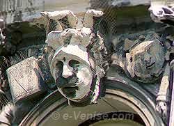 Sculpture du Palazzo Flangini à Venise