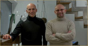 Stefano et Daniele Attombri, créateurs de bijoux vénitiens