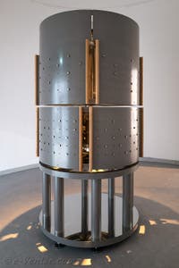 Hongrie, Matrai, Cylindre sonore, à la Biennale d'Architecture de Venise