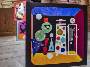Ad Minoliti, Cubes, Biennale d'Art de Venise 2019