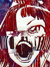 Christian Marclay, Scream (Shaking), détail, à la Biennale d'Art de Venise