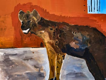Henry Taylor, Hammons meets a Hyena on Holiday, Biennale d'Art de Venise