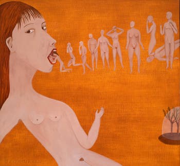 Cecilia Vicuna, La Comegente (The People Eater), Biennale Internationale d'Art de Venise