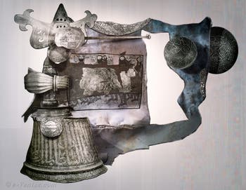 Ilit Azoulay, Queendom Panneau 7, Biennale Internationale d'Art de Venise