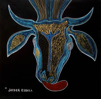 Jaider Esbell, A vaca, Biennale Internationale d'Art de Venise