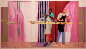 Lubaina Himid, Chefs cuisiniers, Grande-Bretagne, Biennale d'Art de Venise 2026