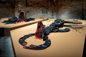 Nicholas Hlobo, Unduluko, Umrhubuluzi, Corderie de l'Arsenal de Venise, Biennale d'Art 2026
