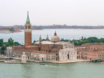 L'église et le Campanile de San Giorgio Maggiore à Venise