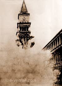 L'écroulement du Campanile de Saint-Marc en 1902