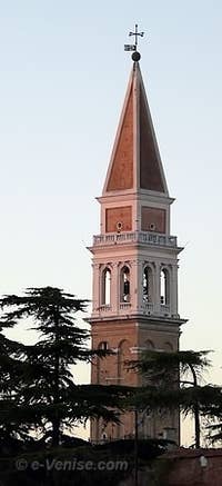Le campanile de San Francesco della Vigna