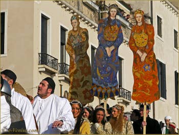 Carnaval de Venise - La Fête des Maries et le vol de l'Ange à Saint-Marc