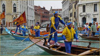 Le Carnaval en bateau des Vénitiens