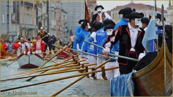 Der Bootskarneval der Venezianer