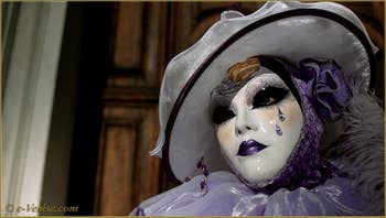 Masques et costumes au Carnaval de Venise.