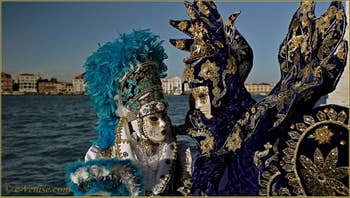 Carnaval de Venise à San Giorgio Maggiore.