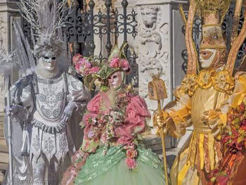 Belle costumée du Carnaval de Venise