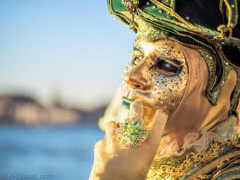 Fotografien vom Karneval in Venedig