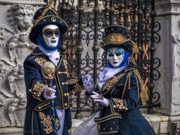 Karneval in Venedig Masken und Kostüme