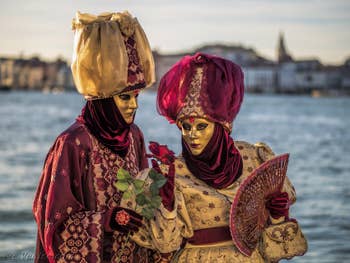 Die Kostüme des Karnevals in Venedig