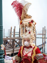 Les Costumés du Carnaval de Venise 2022 à San Zaccaria et Saint-Marc