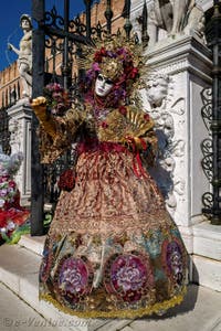Masques et Costumes au Carnaval de Venise, La Princesse en Or à l'Arsenal.
