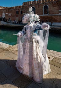 Masques et Costumes du Carnaval de Venise, La Fée aux oiseaux à l'Arsenal.