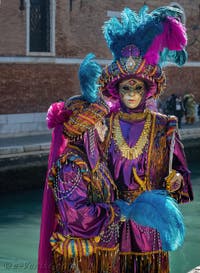 Masques et Costumes du Carnaval de Venise, Les Princes de l'Orient à l'Arsenal.