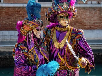 Masques et Costumes du Carnaval de Venise, Les Princes de l'Orient à l'Arsenal.