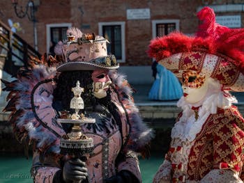 Noble dame du futur à l'Arsenal, Masques et Costumes du Carnaval de Venise