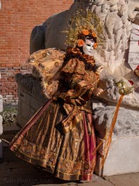 Masques et Costumes du Carnaval de Venise, Jolie fée ailée.
