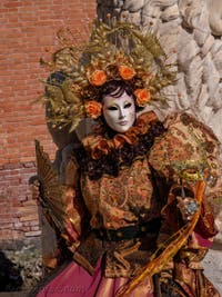 Masques et Costumes du Carnaval de Venise, Jolie fée ailée.