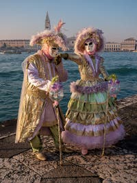 Masques et costumes du Carnaval de Venise, Splendeur et grâce à San Giorgio Maggiore