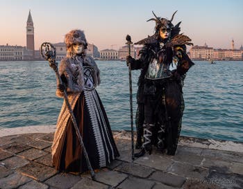 Masques et costumes du Carnaval de Venise, Nobles des Steppes à San Giorgio Maggiore