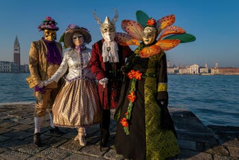 Masques et costumes du Carnaval de Venise, Corolles champêtres à San Giorgio Maggiore