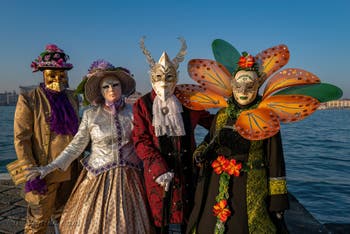 Masques et costumes du Carnaval de Venise, Corolles champêtres à San Giorgio Maggiore