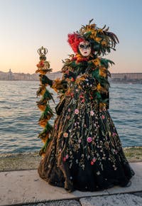 Masques et costumes du Carnaval de Venise, Toute en Fleurs à San Giorgio Maggiore