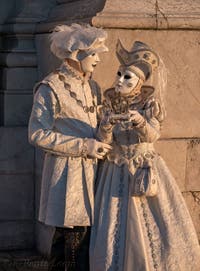 Masques et costumes du Carnaval de Venise, Délicatesse de l'Amour à San Giorgio Maggiore