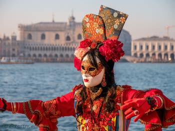 Masques et costumes du Carnaval de Venise, La Danseuse Espagnole à San Giorgio Maggiore