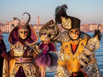Masques et costumes du Carnaval de Venise, Magnificence et prestance à San Giorgio Maggiore