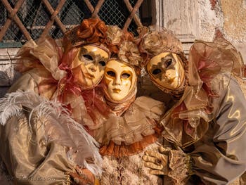 Masques et costumes du Carnaval de Venise, Jolies Fleurs à Saint Marc